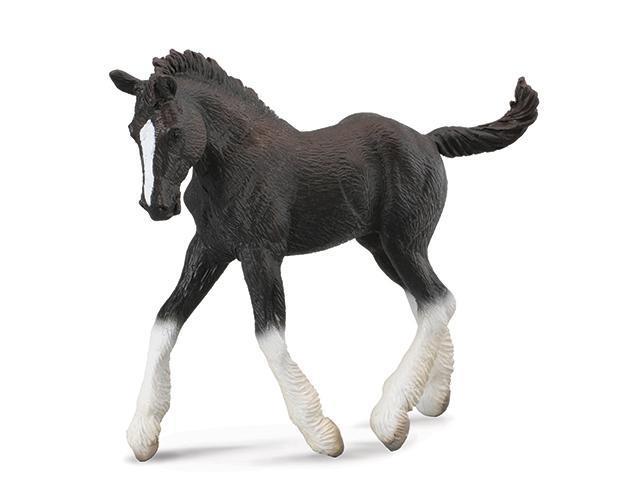 Breyer - CollectA Horses - Shire Horse Foal - Black