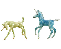 Breyer - Unicorn Collection - Zoe and Zander - Unicorn Foal Set