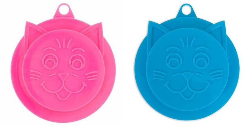 PetMate - Kitty Kaps - Reusable Pet Food Can Topper - Assorted Colours
