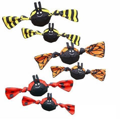 Jolly Pets - Jolly Tug Insects - Ladybug, Bumblebee, or Butterfly
