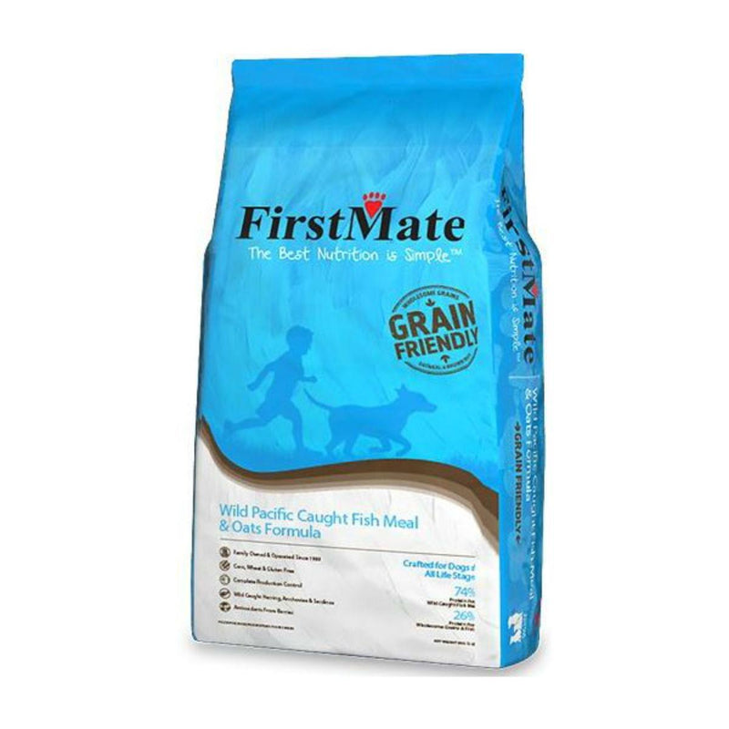 FirstMate Wild Pacific Caught Fish & Oats Dog Food - 11kg