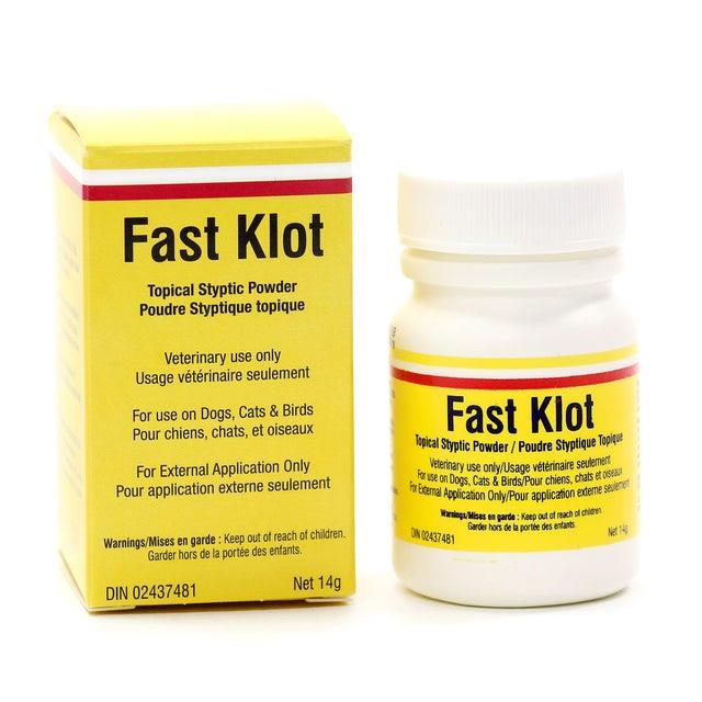 Fast Klot - Topical Styptic Powder - Pet First Aid