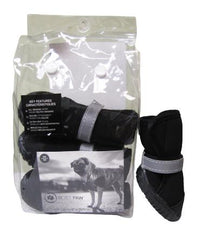 Silver Paw All Season Dog Boots - Black