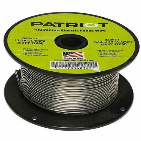 Partiot - Aluminium Electric Fence Wire - 17Ga -1320FT