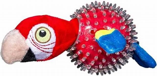 Lil' Squeakers - Parrot In Spiky Ball