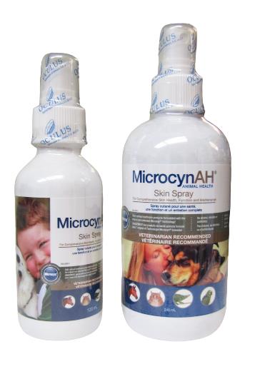 MicrocynAH - Skin Spray - 4 or 8 OZ