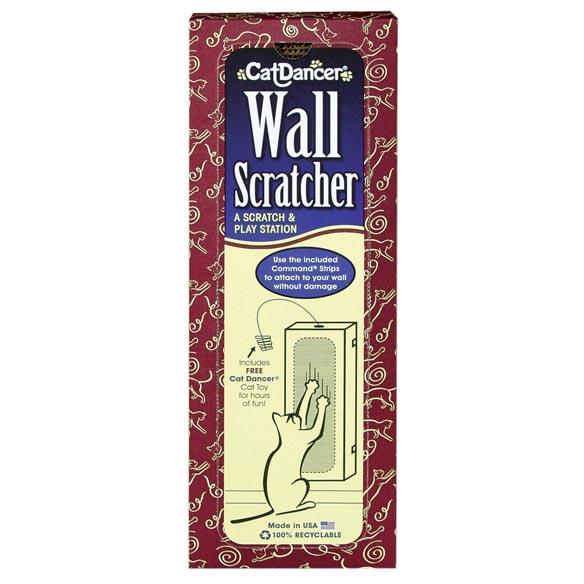 Cat Dancer - Wall Scratcher With Cat Toy