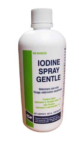 Iodine Spray Gentle - 500 mL