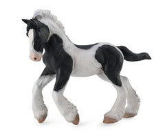 Breyer CollectA - Gypsy Foal - Black/White Piebald