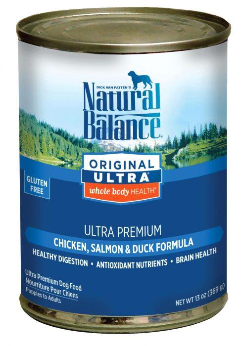 Natural Balance - Ultra Premium Chicken, Salmon & Duck Formula - 13oz
