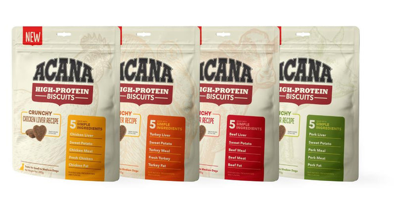 Acana High Protein Dog Biscuits - 255g