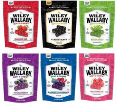 Wiley Wallaby - Soft & Chewy Gourmet Licorice - 113g