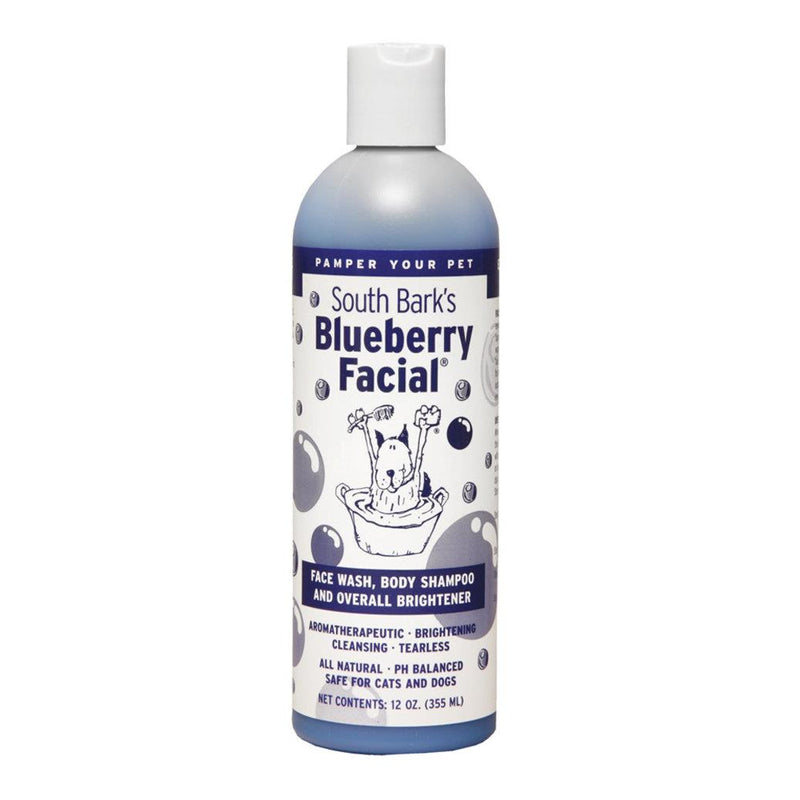 South Bark's Blueberry Facial - Shampoo, Facial & Overall Brightener - 12oz