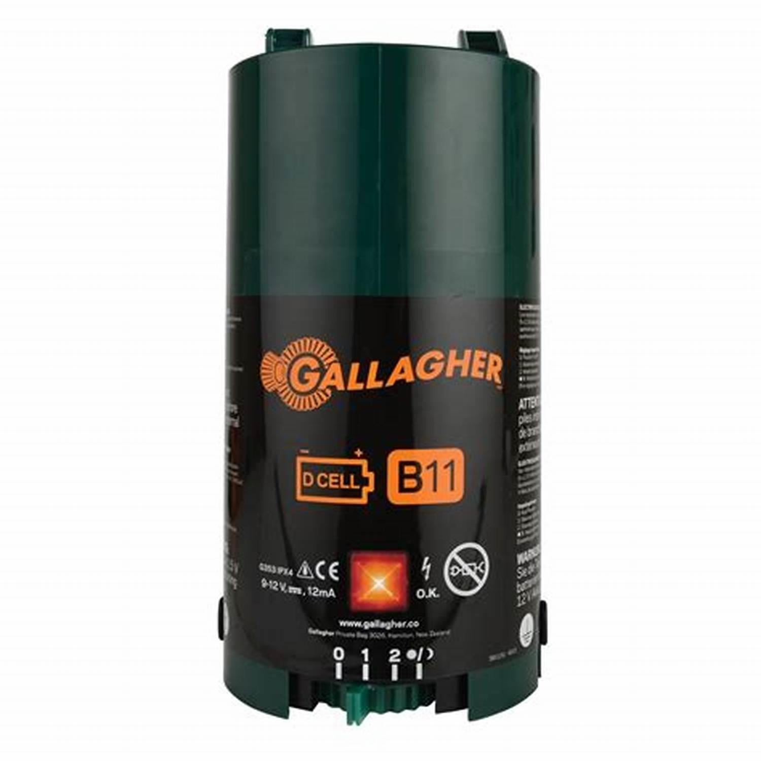 Gallagher G36311 B10 6 Acres Battery Fence Charger