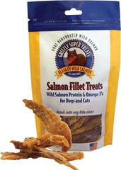 Grizzly Salmon Fillet Treats for Dogs and Cats