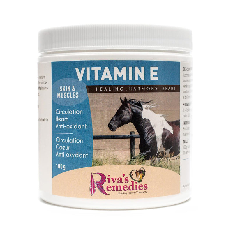 Riva's Remedies - Vitamin E - 100G - Horse Health - Skin & Muscles