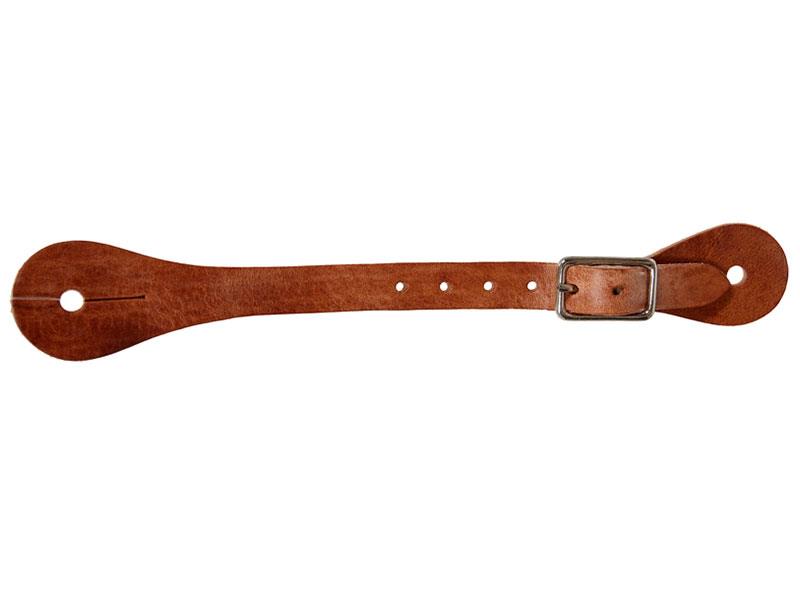 Western Rawhide Youth Spur Strap - Pecan