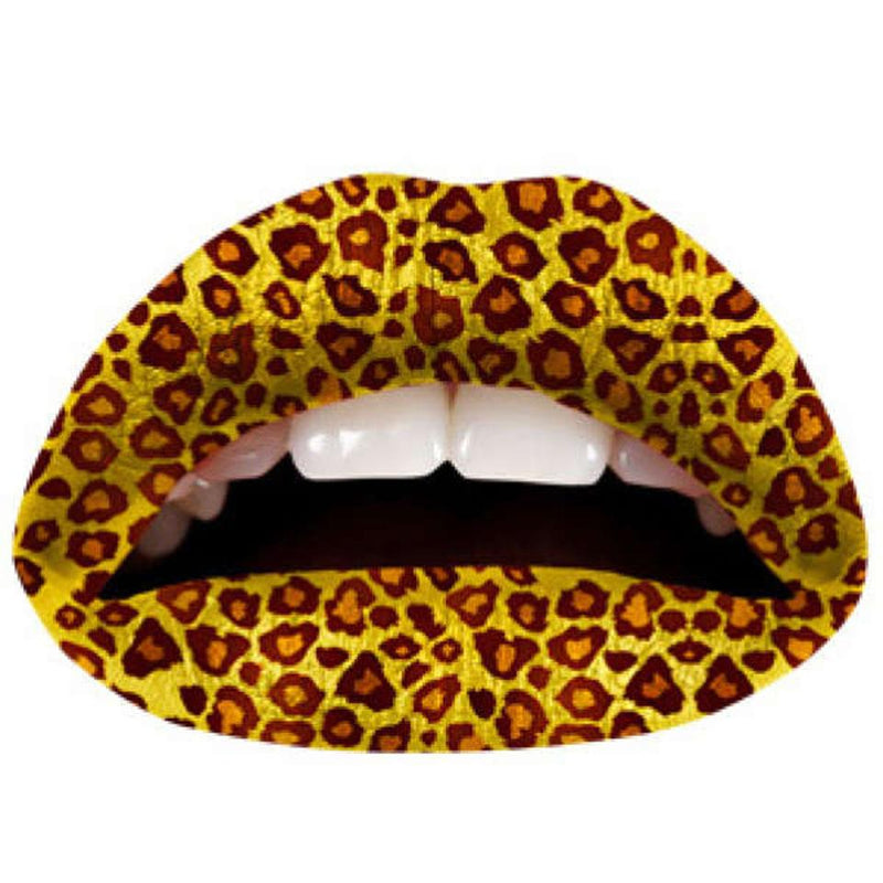 Violent Lips - Cheetah - Temporary Lip Appliques