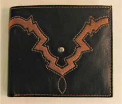 Men's Western Tri-Fold Wallet