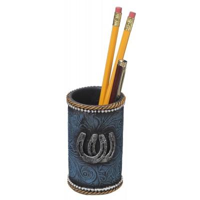 Horseshoes Pencil Cup