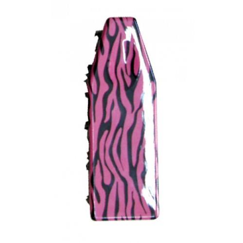 Pink Zebra Fashion Collection Hoof Brush