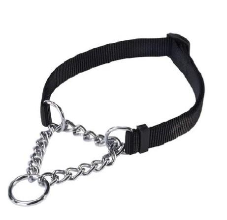 Guardian Gear - Martingale Dog Collar - Black - Large - 1" x 22-34"