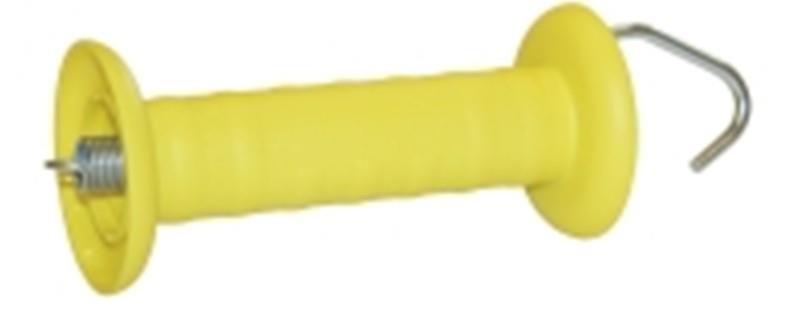 Gate Handle With Hook - Yellow - 5 Pack