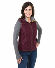 Noble Outfitters - Girl Tough Canvas Vest - Fig - Ladies' Medium Only