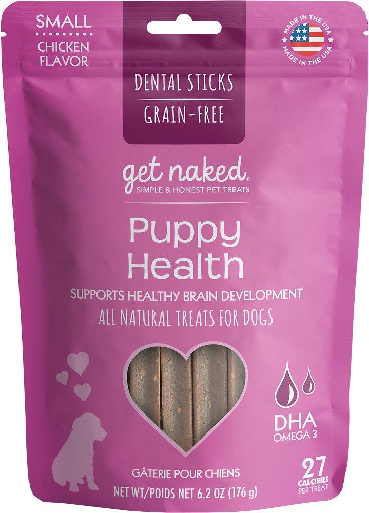 Get Naked Puppy Health Dental Chew Sticks