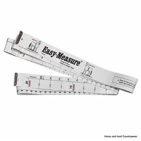 Easy Measure Height & Weight Tape