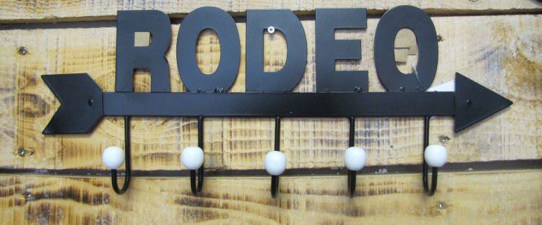 Rodeo 4 Hook Key Rack