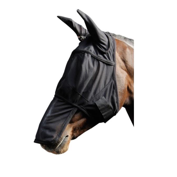 Mesh Fly Mask With Nose Protection - Full